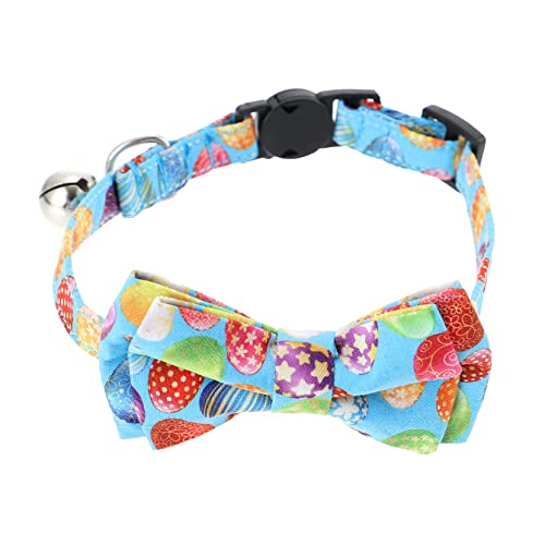 MAGICLULU Katzenhalsband Sicherheitskatze- Halsb?nder Fliege Für Katzen Zarter Kätzchenkragen Hundehalsband Für Den Ostertag Kleines Hundehalsband Lieferungen Polyester Hase von MAGICLULU