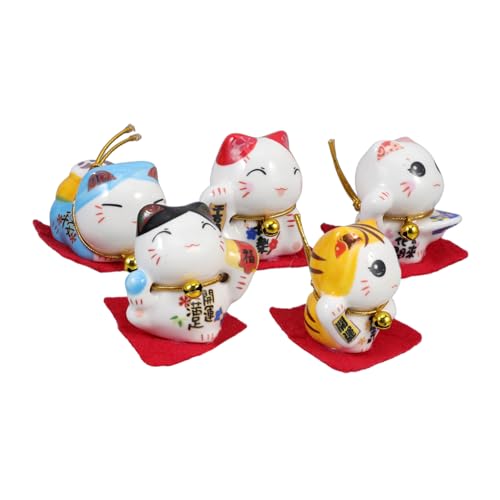 MAGICLULU Katzenornamente Aus Keramik Für Die Innenausstattung des Und Als Schreibtischdekoration Zu Hause von MAGICLULU