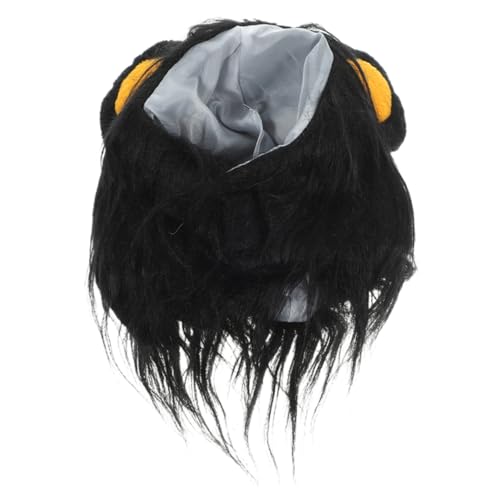 MAGICLULU Katze Halloween Wizard Hut Haustier Kostüm Kappe Karneval Haustier Hut Entzückende Katze Kappe Haustier Perücke Haustier Versorgung von MAGICLULU