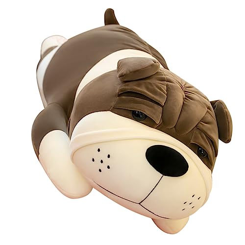 MAGICLULU Kuscheliger Welpen Plüschkissen Adorables Tier Kissen für Dekorationsstück für Zuhause für Weihnachten und Besondere Anlässe von MAGICLULU