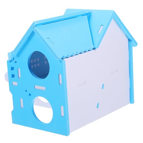 MAGICLULU Hamster-wohnraum Doppellagiges Bett Für Hamster Versteck Käfigzubehör Rattenhaus Entzückendes Rattenhaus Kleintierhütte MAGICLULU Hamster-wohnraum Doppellagiges Bett Für Hamster Versteck Käfigzubehör Rattenhaus Entzückendes Rattenhaus Kleintierhütte von MAGICLULU