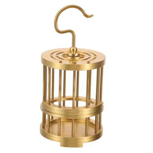 MAGICLULU Messingkäfig Käfig für kleine Haustiere Vogelkäfig Hängekäfig für Kleintiere Hängekäfig für Vögel hängend Kleiner Käfig für Vögel Insektenkäfig Papageienkäfige Kupfer Golden MAGICLULU Messingkäfig Käfig für kleine Haustiere Vogelkäfig Hängekäfig für Kleintiere Hängekäfig für Vögel hängend Kleiner Käfig für Vögel Insektenkäfig Papageienkäfige Kupfer Golden von MAGICLULU