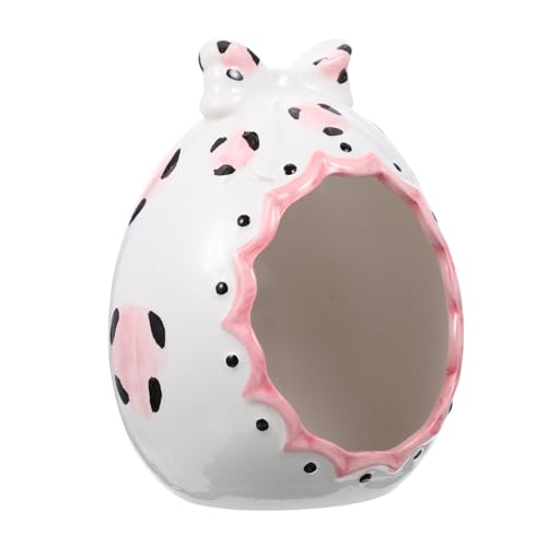 MAGICLULU Zartes Keramik-hamsterhaus Chinchilla-zubehör Multifunktionales Bett Für Haustiere MAGICLULU Zartes Keramik-hamsterhaus Chinchilla-zubehör Multifunktionales Bett Für Haustiere von MAGICLULU