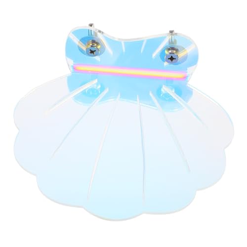 MAGICLULU Papageienstange Für Käfig Acryl-vogelstange Plattform Schlagfest Einfach Zu Montieren von MAGICLULU