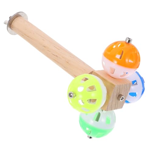 MAGICLULU Papageien-sitzstange Vogel-beißstock Holz-vogelständer Einfache Montage Sicher Für Papageien MAGICLULU Papageien-sitzstange Vogel-beißstock Holz-vogelständer Einfache Montage Sicher Für Papageien von MAGICLULU