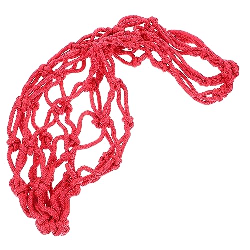 MAGICLULU String Chicken Feeding Red Polyester Geflügel Feeder Mesh Net Bag von MAGICLULU