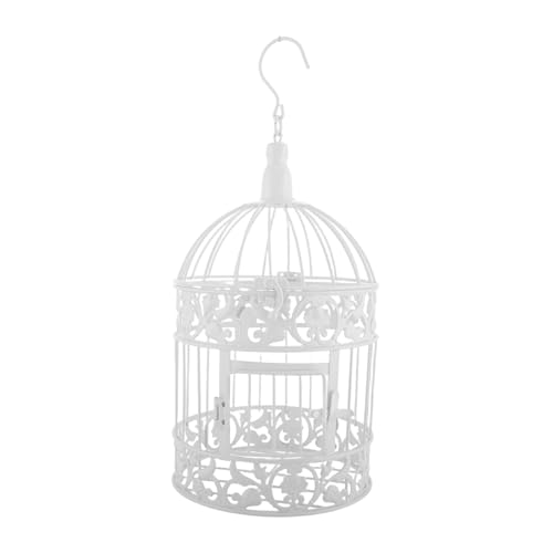 MAGICLULU Vintage Vogelkäfig Aus Metall Europäisches Design Für Innenbereich Sittich-vogelkäfig Als Tischdekoration Für Hochzeitsdekor Und Fotografie Leicht Zu Reinigen Und Pflegen MAGICLULU Vintage Vogelkäfig Aus Metall Europäisches Design Für Innenbereich Sittich-vogelkäfig Als Tischdekoration Für Hochzeitsdekor Und Fotografie Leicht Zu Reinigen Und Pflegen von MAGICLULU