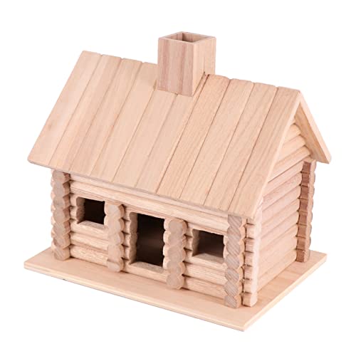 MAGICLULU Vogelhaus aus Holz mit Natürlichem Design für Montage an Wand oder Baum Perfektes für Kanarienvögel und Andere Kleine von MAGICLULU