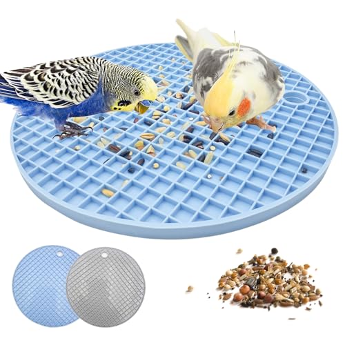 Vogelfutterspielzeug, Puzzle, langsame Futtermatten, verlängert die Fütterungszeit mit interaktivem Futterspielzeug, Anreicherungsspielzeug für Sittiche, Nymphensittiche, Graupapageien, Vogelfutterspielzeug, Puzzle, langsame Futtermatten, verlängert die Fütterungszeit mit interaktivem Futterspielzeug, Anreicherungsspielzeug für Sittiche, Nymphensittiche, Graupapageien, von MAGNEECH