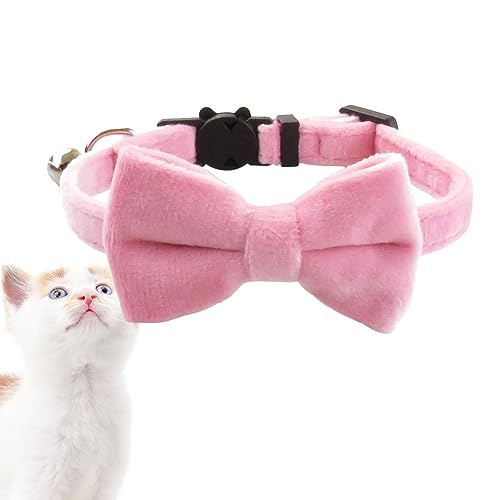 MAIDONG Fliege Hundehalsband - Verstellbares Katzenhalsband mit Abnehmbarer Glocke,Hundebekleidungszubehör Schöne Halsbänder für Zuhause, Hochzeit, Spaziergang, Reisen, Fotografie MAIDONG Fliege Hundehalsband - Verstellbares Katzenhalsband mit Abnehmbarer Glocke,Hundebekleidungszubehör Schöne Halsbänder für Zuhause, Hochzeit, Spaziergang, Reisen, Fotografie von MAIDONG