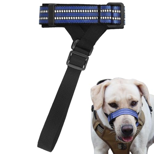 Mundschutz für Hunde, Verhindern Sie Bellschutz-Maulkörbe mit verstellbarem Riemen, Trainingszubehör für große Hunde für Zuhause, Spielen im Freien, Spazierengehen, Reisen, Fotografieren aidong Mundschutz für Hunde, Verhindern Sie Bellschutz-Maulkörbe mit verstellbarem Riemen, Trainingszubehör für große Hunde für Zuhause, Spielen im Freien, Spazierengehen, Reisen, Fotografieren aidong von MAIDONG