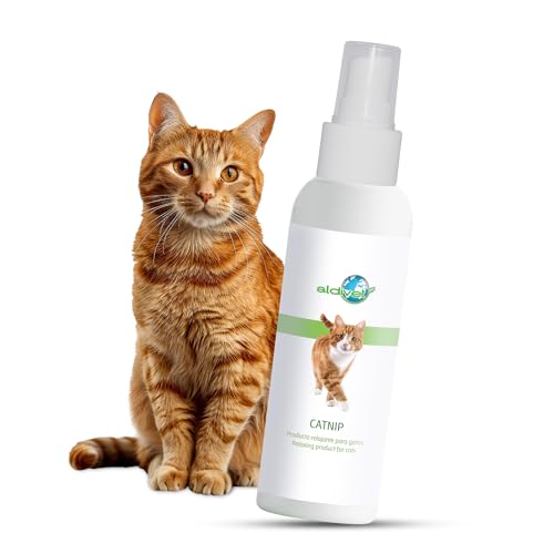 Aldivet Beruhigendes Spray für Katzen, neue Umgebungen, Baldrian, Unterstützung bei Stresssituationen, entspannend, Training und Spielen, Komfortverstärkung in neuen Räumen, Anti-Stress-Stress, 125 ml Aldivet Beruhigendes Spray für Katzen, neue Umgebungen, Baldrian, Unterstützung bei Stresssituationen, entspannend, Training und Spielen, Komfortverstärkung in neuen Räumen, Anti-Stress-Stress, 125 ml von MAISCOTAZ