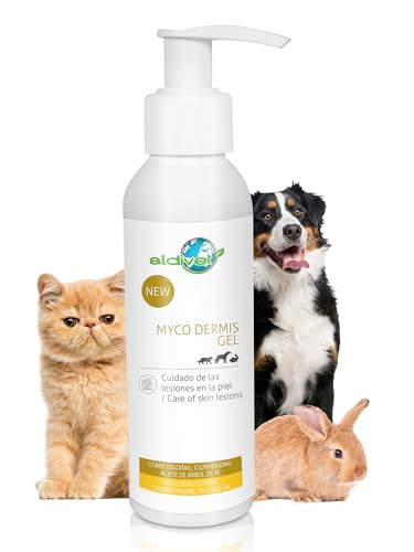 Aldivet Gel zur Pflege von Hautverletzungen bei Hunden, Katzen und Nagetieren, natürliche Schutzbarriere, tiefe Feuchtigkeit, Regeneration der Haut, antimikrobielle Eigenschaften, 125 ml Aldivet Gel zur Pflege von Hautverletzungen bei Hunden, Katzen und Nagetieren, natürliche Schutzbarriere, tiefe Feuchtigkeit, Regeneration der Haut, antimikrobielle Eigenschaften, 125 ml von MAISCOTAZ