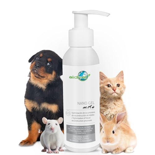 Aldivet Regenerierendes und Wiederaufbaugel für Gewebe bei Hunden, Katzen, Nagern, Wundheilungen, Verbrennungen und Kratzern, tiefe Flüssigkeitszufuhr, beruhigt Reizungen und Juckreiz, schützt 125 ml Aldivet Regenerierendes und Wiederaufbaugel für Gewebe bei Hunden, Katzen, Nagern, Wundheilungen, Verbrennungen und Kratzern, tiefe Flüssigkeitszufuhr, beruhigt Reizungen und Juckreiz, schützt 125 ml von MAISCOTAZ