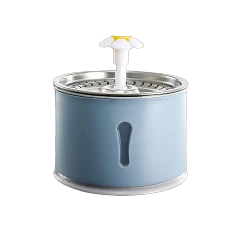 2.4L Automatischer Katzen Wasserbrunnen Leise Bewässerung Futternapf Haustierbrunnen Hundeversorgung Katzen Trinkbrunnen Geräuscharmer Automatischer Haustierwasserbrunnen von MALSSE