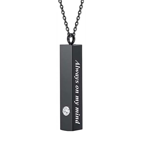 Halskette mit Medaillon für Tiere, Mutter, einfache Asche, Gefäß, Asche, Halskette für Haustierurne, Haustierverlust, Asche, Schmuck Halskette mit Medaillon für Tiere, Mutter, einfache Asche, Gefäß, Asche, Halskette für Haustierurne, Haustierverlust, Asche, Schmuck von MALSSE