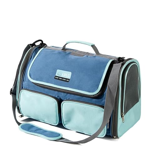 Haustier-Reisetasche, Haustier-Tragetasche, für Hunde, Outdoor, große weiche Schultern, große Kapazität, Katzentragetasche, weich von MALSSE