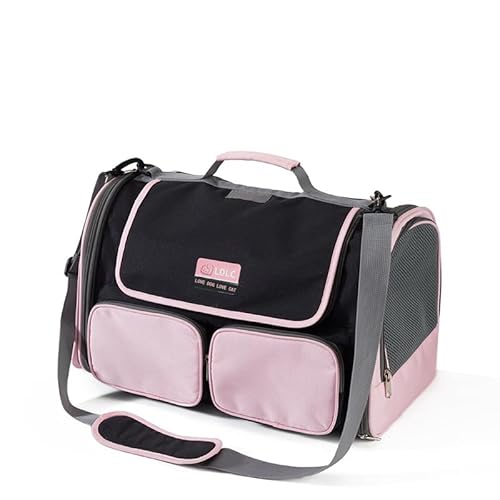 Haustier-Reisetasche, Haustier-Tragetasche, für Hunde, Outdoor, große weiche Schultern, große Kapazität, Katzentragetasche, weich von MALSSE