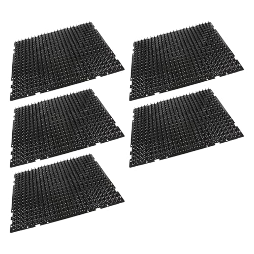Katzenschreck, Gipomer, Gartenbedarf, langlebig, mit Spikes, für Hunde und Katzen, 5 Stück Katzenschreck, Gipomer, Gartenbedarf, langlebig, mit Spikes, für Hunde und Katzen, 5 Stück von MALSSE