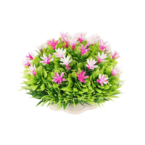 Künstliche Blume, Gras, Aquarien, Ornament, leicht zu reinigen und zu pflegen, für verschiedene Größen, Aquarien, Dekoration von MALSSE