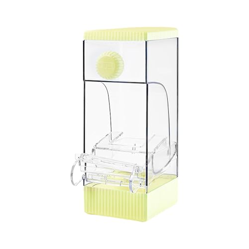 MALSSE Clear Bird Feeder Automatischer Vogelfutterspender Hausform Vogelfutter Futterstation Vogelfutterstation von MALSSE