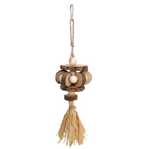 Vogel-Kauspielzeug zum Kauen, Obstholz für kleine Haustiere, Eichhörnchen, Schaukel, verbessert die Gesundheit, Zähneknirschen, Spielzeug, Vogelkauen für Papageien Vogel-Kauspielzeug zum Kauen, Obstholz für kleine Haustiere, Eichhörnchen, Schaukel, verbessert die Gesundheit, Zähneknirschen, Spielzeug, Vogelkauen für Papageien von MALSSE