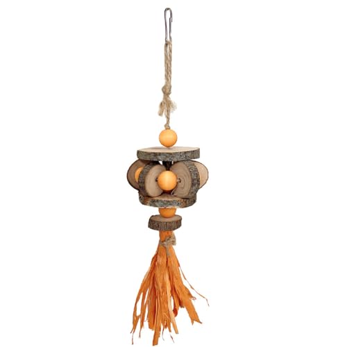 Vogel-Kauspielzeug zum Kauen, Obstholz für kleine Haustiere, Eichhörnchen, Schaukel, verbessert die Gesundheit, Zähneknirschen, Spielzeug, Vogelkauen für Papageien Vogel-Kauspielzeug zum Kauen, Obstholz für kleine Haustiere, Eichhörnchen, Schaukel, verbessert die Gesundheit, Zähneknirschen, Spielzeug, Vogelkauen für Papageien von MALSSE