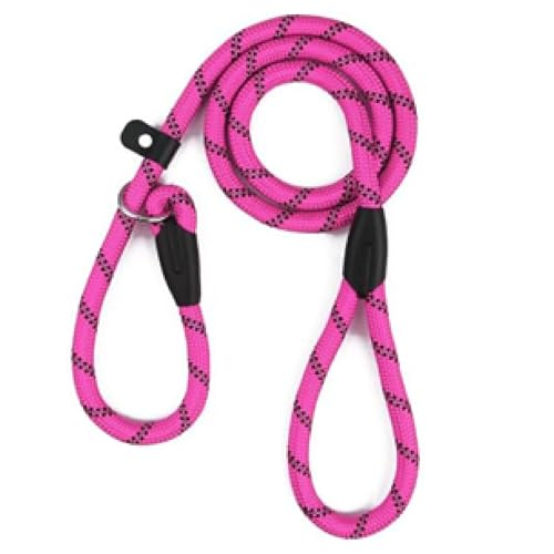 MANA OHANA TREATS 1,5 m reflektierende Hundeleine aus Nylon, kein Ziehen, Trainingsleine, strapazierfähiges Seil für Hunde, verstellbar und leicht, Rot MANA OHANA TREATS 1,5 m reflektierende Hundeleine aus Nylon, kein Ziehen, Trainingsleine, strapazierfähiges Seil für Hunde, verstellbar und leicht, Rot von MANA OHANA TREATS