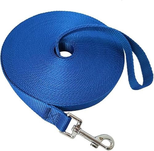 Nylon-Trainingsleine für kleine, mittelgroße und große Hunde, 4,5 m, 6,1 m, 9,1 m, 15,2 m, 30,5 m, für Gehorsamkeitstraining, Camping Nylon-Trainingsleine für kleine, mittelgroße und große Hunde, 4,5 m, 6,1 m, 9,1 m, 15,2 m, 30,5 m, für Gehorsamkeitstraining, Camping von MANDAO