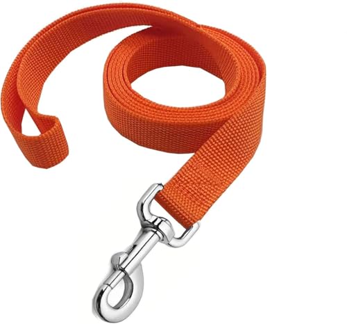 Starke Nylon-Hundeleine, 1,2 m, 1,5 m, 1,8 m, für kleine und mittelgroße Hunde von MANDAO