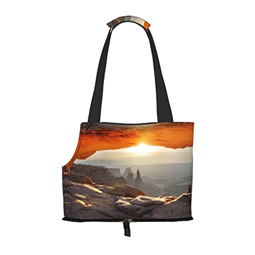 Canyonlands bedruckte Hundetragetasche, leicht, vielseitig, tragbar, weich, Tier, bequeme Taschen für kleine Haustiere Canyonlands bedruckte Hundetragetasche, leicht, vielseitig, tragbar, weich, Tier, bequeme Taschen für kleine Haustiere von MANLUU