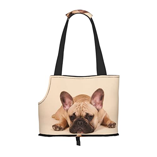 Cool Dog Printed Dog Carrier Purse Lightweight Versatile Dog Carrier Tote Bag Portable Soft Animal Comfortable Pockets for Small Pets von MANLUU