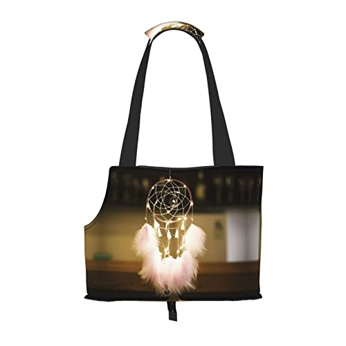 Dream Catcher Bedruckte Hundetragetasche, leicht, vielseitig, Tragetasche, tragbar, weich, Tier, bequeme Taschen für kleine Haustiere Dream Catcher Bedruckte Hundetragetasche, leicht, vielseitig, Tragetasche, tragbar, weich, Tier, bequeme Taschen für kleine Haustiere von MANLUU