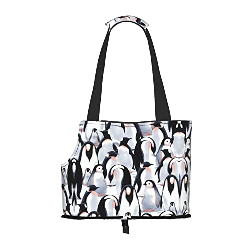 Hundetragetasche, niedlich, Pinguine, bedruckt, leicht, vielseitig, tragbar, weich, Tier, bequeme Taschen für kleine Haustiere Hundetragetasche, niedlich, Pinguine, bedruckt, leicht, vielseitig, tragbar, weich, Tier, bequeme Taschen für kleine Haustiere von MANLUU
