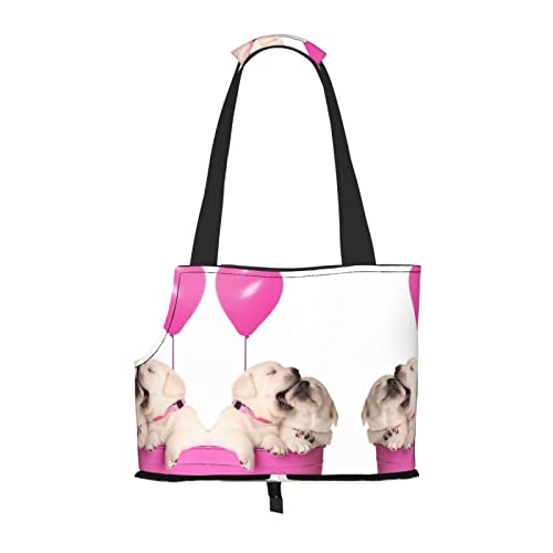 Hundetragetasche, niedlich, bedruckt, leicht, vielseitig, tragbar, weich, Tier, bequeme Taschen für kleine Haustiere von MANLUU