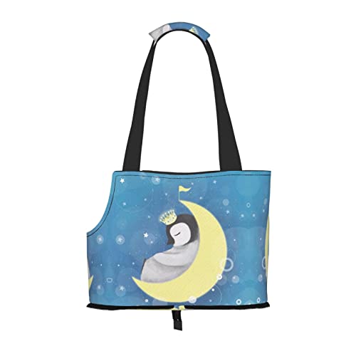 Hundetragetasche mit niedlichem Pinguin-Druck, leicht, vielseitig, tragbar, weich, Tier, bequeme Taschen für kleine Haustiere Hundetragetasche mit niedlichem Pinguin-Druck, leicht, vielseitig, tragbar, weich, Tier, bequeme Taschen für kleine Haustiere von MANLUU