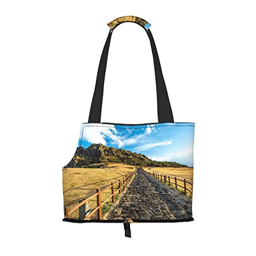 Jeju Island Korea bedruckte Hundetragetasche, leicht, vielseitig einsetzbar, tragbar, weich, Tier, bequeme Taschen für kleine Haustiere Jeju Island Korea bedruckte Hundetragetasche, leicht, vielseitig einsetzbar, tragbar, weich, Tier, bequeme Taschen für kleine Haustiere von MANLUU