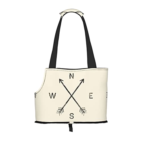 Kompass bedruckte Hundetragetasche, leicht, vielseitig einsetzbar, tragbar, weich, Tier, bequeme Taschen für kleine Haustiere Kompass bedruckte Hundetragetasche, leicht, vielseitig einsetzbar, tragbar, weich, Tier, bequeme Taschen für kleine Haustiere von MANLUU