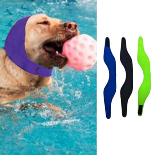 MANON ROSA Hundeohrabdeckungen zum Baden und Schwimmen, wasserdicht, 3 Stück, verbesserte rutschfeste Hundedusche, Ohrstöpsel und Regenhut für kleine, mittelgroße und große Hunde, Welpen, Katzen MANON ROSA Hundeohrabdeckungen zum Baden und Schwimmen, wasserdicht, 3 Stück, verbesserte rutschfeste Hundedusche, Ohrstöpsel und Regenhut für kleine, mittelgroße und große Hunde, Welpen, Katzen von MANON ROSA