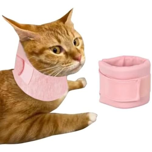 MANON ROSA Hunde-Halsbandage, elisabethanisches Halsband für Haustiere nach Operationen, verstellbar, atmungsaktiv, Halswirbelsäule für kleine, mittelgroße Hunde, Welpen, Kätzchen mit MANON ROSA Hunde-Halsbandage, elisabethanisches Halsband für Haustiere nach Operationen, verstellbar, atmungsaktiv, Halswirbelsäule für kleine, mittelgroße Hunde, Welpen, Kätzchen mit von MANON ROSA