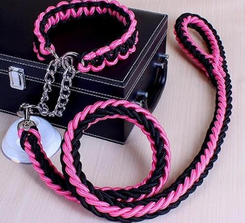 Doppelsträngiges Seil Große Hundeleinen Metall P-Kettenschnalle Nationale Farbe Haustier Zugseil Halsband Set Für Große Hunde 1,2 m Länge Doppelsträngiges Seil Große Hundeleinen Metall P-Kettenschnalle Nationale Farbe Haustier Zugseil Halsband Set Für Große Hunde 1,2 m Länge von MANTOU