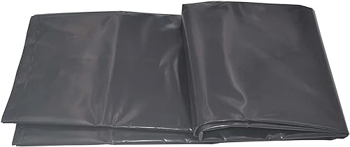 MANUKS Premium HDPE Teichfolie 2x2m 3x4m 4x4m 5x8m 6x10m 7x12m 8x9m 9x11m 10x11m Stärken: 0,12mm Fischteichfolie wasserdichte Teichplane Gartenpoolmembran Für Koiteiche, Bachläufe (10x15m) von MANUKS