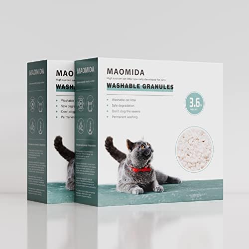 4,9 kg waschbares Granulat kann anstelle von Cat Genie verwendet werden von MAOMIDA
