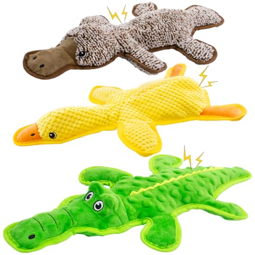 MAOOOOB Quietschspielzeug für Hunde, keine Füllung, 3 Stück, Kauspielzeug für kleine, mittelgroße und große Rassen, langlebig, interaktiv, um sie zu beschäftigen, bestes Geburtstagsgeschenk MAOOOOB Quietschspielzeug für Hunde, keine Füllung, 3 Stück, Kauspielzeug für kleine, mittelgroße und große Rassen, langlebig, interaktiv, um sie zu beschäftigen, bestes Geburtstagsgeschenk von MAOOOOB