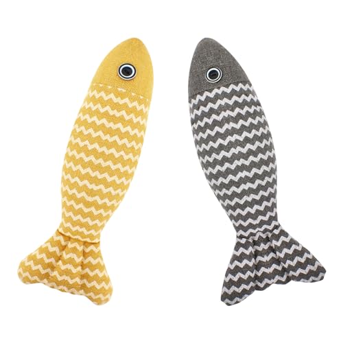 MAOZHUREN Katzenminze Spielzeug Fisch, Katzenspielzeug zum Selbstspielen, Katzenspielzeug für Indoor-Katzen und Kätzchen, Katzenminze Katzenspielzeug MAOZHUREN Katzenminze Spielzeug Fisch, Katzenspielzeug zum Selbstspielen, Katzenspielzeug für Indoor-Katzen und Kätzchen, Katzenminze Katzenspielzeug von MAOZHUREN