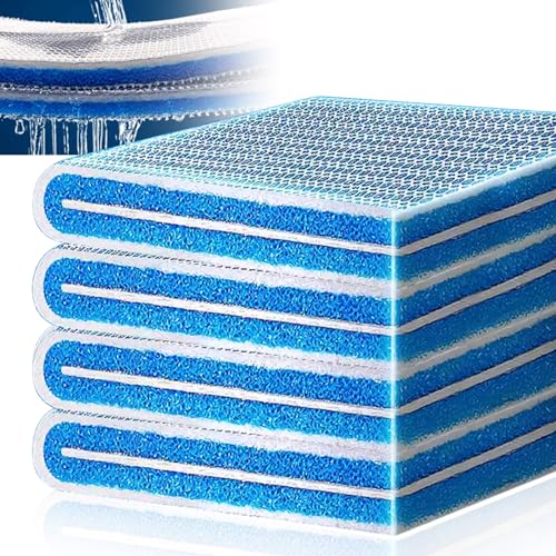 Aquarium-Filter-Pad – Aquarium-Filtermedien, Aquarium-Filterseide, 30 x 39,9 cm, Filterwatte für Aquarium, Teiche, Garten, Salzwasser, Faulwasser, Pflanze, Trutle, Blau, 2 Stück Aquarium-Filter-Pad – Aquarium-Filtermedien, Aquarium-Filterseide, 30 x 39,9 cm, Filterwatte für Aquarium, Teiche, Garten, Salzwasser, Faulwasser, Pflanze, Trutle, Blau, 2 Stück von MAQIHAN