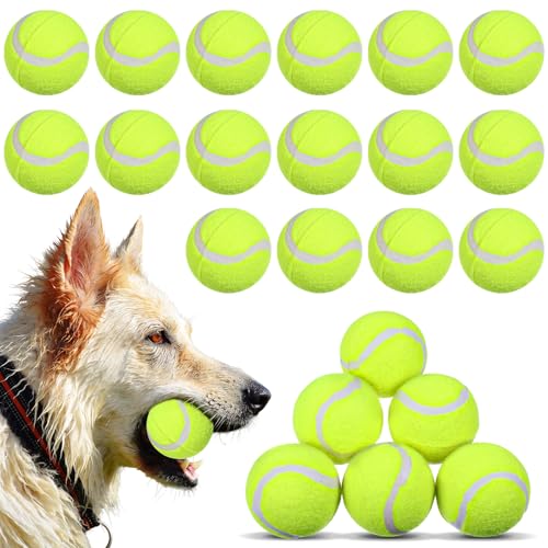 MAQUITA Mini-Tennisbälle zum Apportieren von Haustieren, 6,3 cm, Hundetraining, Tennisbälle für kleine Hunde, interaktive Hundespielbälle, 20 Stück MAQUITA Mini-Tennisbälle zum Apportieren von Haustieren, 6,3 cm, Hundetraining, Tennisbälle für kleine Hunde, interaktive Hundespielbälle, 20 Stück von MAQUITA