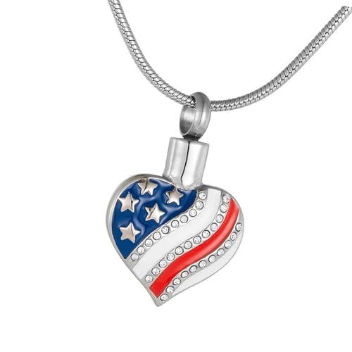 MARCBUSE Edelstahl-Gedenkstätten, Asche-Anhänger, Haustier-Einäscherung, geliebter Schmuck, Anhänger für Asche, Geschenk, lebenslange Einäscherung von MARCBUSE