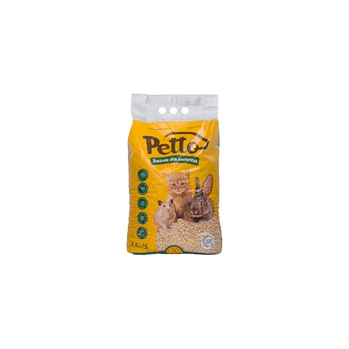 Katzenstreu 3,5 kg - Holzstreu für Geruchs und Feuchtigkeitskontrolle - Öko 100% Kieferholz - Kompostierbar - Kleintierpellets Katzenstreu 3,5 kg - Holzstreu für Geruchs und Feuchtigkeitskontrolle - Öko 100% Kieferholz - Kompostierbar - Kleintierpellets von MARDOM HOME