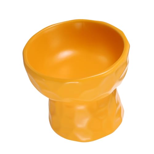 MARMERDO Keramikschale erhöhter Hundenapf Keramiknapf für Haustiere Töpferwasser pet Water Bowl pet Supplies Wasserhalter für Haustiere Hund wasserbehälter niedlich Futternapf Katzennapf von MARMERDO